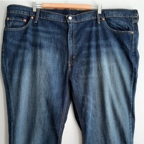 LEVI'S 541 Athletic Taper Fit Big & Tall 18757-0147 Blue Jeans Men's Sz 50 - Picture 3 of 13